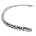 Stahlflexschlauch Viair für Kompressoranlagen 50 cm 1/4" mit Rückschlagventil - 92793
