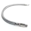 Stahlflexschlauch Viair für Kompressoranlagen 60 cm 3/8" mit Rückschlagventil - 92791