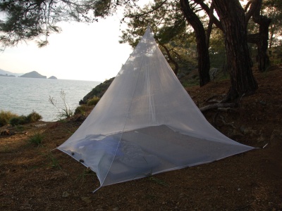 Moskitonetz Brettschneider Fine Mesh Pyramid Double 2,0 x 2,0 x 2,3 m