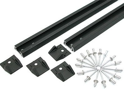 Rhino Rack Universal-Schienenkit (Paar) zum Aufnieten 1880 mm