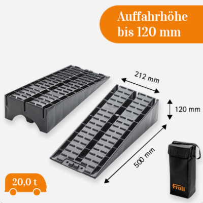 Ausgleichskeile Froli Maxi - Keil (Paar) mit Tasche