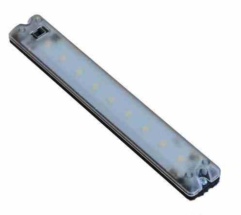LED Lampe 200 mm 9 LED Aufbauleuchte weiß