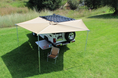 Eezi-Awn Markise BAT 270° AWNING links grün